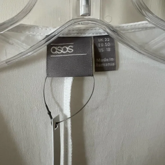 ASOS CURVE white blouse - Picture 5 of 5